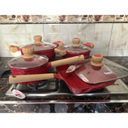 JUEGO OLLAS REYNA DAKOTA 10PZ ROCA VOLCÁNICA